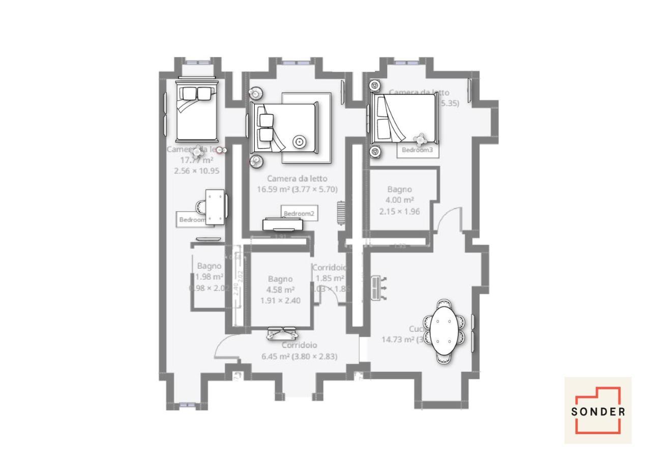Sonder At Via Nazionale Lejlighedshotel 3*